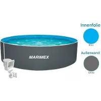 Marimex Orlando pool 3,66x0,91 m med tillbehör - grått motiv