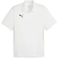 Puma Piké teamGOAL - Vit/Svart/Fjädergrå, storlek Medium