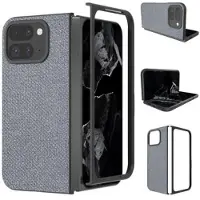 Mtp Products Google Pixel 9 Pro Fold Rhinestone Textur Hybridfodral - Grå