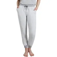 Tom Tailor Pyjamasbyxa grå / vitmelerad