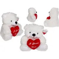 Out of the blue Teddy Bear I Love You Unique - Höjd 25 cm - Vuxen - Blandat