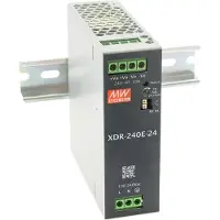 MEAN WELL XDR-240E-36 DIN-skena nätaggregat Förbrukning (standby) 1.2 W 36 V 6.66 A 240 W Innehåll 1 st