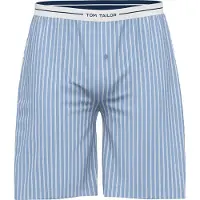 Tom Tailor Pyjamasbyxa ljusblå / grå / svart / vit