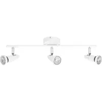 Osram takspotlight, vit, 3 lampor, metall, GU10-LED 927 dimbar, dimbar, Vitt / opal, Metall
