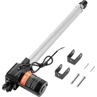 Vevor linjärt ställdon 12V 16In Heavy Duty 1320lbs/6000N 0,19"/s IP44-skydd