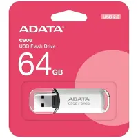 ADATA Pendrive C906 64GB USB2.0 white