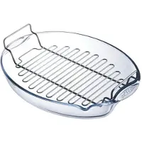 Pyrex Ugnsform Pyrex Irresistible Transparent Glas (39 x 27 cm)