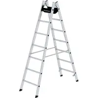 MUNK Günzburger Steigtechnik 11154 Aluminium Dubbel trappstege Arbetshöjd (max.): 3.2 m Silver 8.7 kg