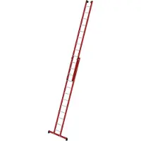 MUNK Günzburger Steigtechnik 035532 GFK/aluminium Förlängningsstege Arbetshöjd (max.): 7.2 cm 21.3