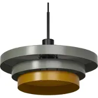 Osram Hänglampa Decor Layers, dimbar, Grön, Kök, Metall, Modern, Pendellampa