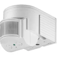 Goobay 95175, Vägg, Utomhus, Vit, IP44, 2000 lx, 1,8 m