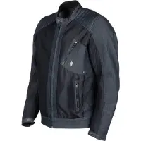 Helstons Colt Air Denim Motorcykel Textil Jacka