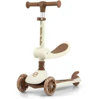 Milly Mally Scooter Fuzzy Classic trehjulig sparkcykel för barn