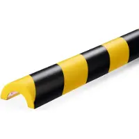 Durable 1115130 Rörskydd Svart, Gul (L x B x H) 1000 x 50 x 25 mm