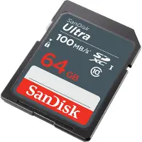 SanDisk Ultra Lite Sdxc 64gb 100mb/s Minneskort