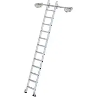 MUNK Günzburger Steigtechnik 44612 Aluminium Hyllstege Arbetshöjd (max.): 4.06 m