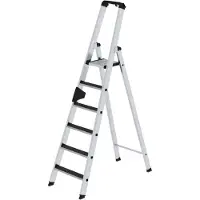 MUNK Günzburger Steigtechnik 41626 Aluminium Klappstege med trappsteg Arbetshöjd (max.): 3.5 m 9.5 kg