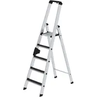 MUNK Günzburger Steigtechnik 41625 Aluminium Klappstege med trappsteg Arbetshöjd (max.): 3.25 m 8 kg