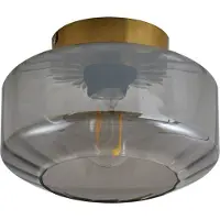 LINDBY Taklampor , Hildur, dimbara, Grå, Matsal, Glas