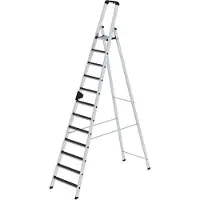 MUNK Günzburger Steigtechnik 41632 Aluminium Klappstege med trappsteg Arbetshöjd (max.): 5 m 17.5 kg