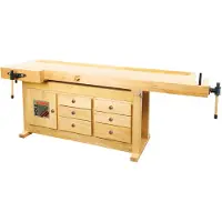 Holzmann Maschinen WB210C Arbetsbänk grundmodul (B x H x D) 815 x 780 x 2100 mm Brun