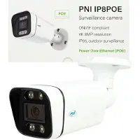 Pni Ip8poe 4k övervakningskamera