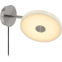 UMAGE Vägglampa , Asteria Short, dimbara, Vit, Vardagsrum, Metall, Design