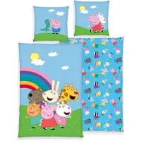 Herding Peppa Pig Sängklädesset 135x200 Cm
