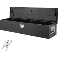 Vevor 48"x15"x15" Heavy Duty Aluminium Bar Slitbana Verktygslåda för Pick Up Truck Bed