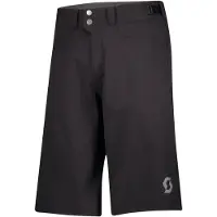 SCOTT - MTB-kläder - Trail Flow W/Pad Shorts M Black för Unisex - Storlek M - Svart