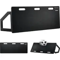 Vevor Fotbollsrebounderbräda, 114,3 x 45,7 cm Bärbar Fotbollsvägg med 2 Returvinklar, Hopfällbar HDPE Kickback Reboundbräda, Fotbollsträningsutrustning för barn och vuxna, Passnings- och Skottövning