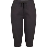 Build Your Brand Terry 3/4 Jogging Tracksuit Pants Grå S Kvinna