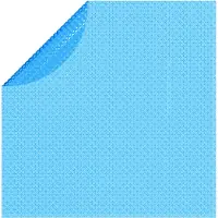 vidaXL Värmeduk pool PE 455 cm blå