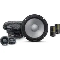 Alpine R2-S65C 16,5 cm högtalare 2-vägs komponentkit