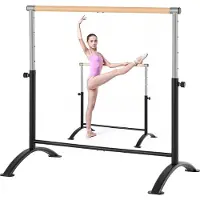 Vevor Balettstång, Stång för Hemmabruk, Fristående Bärbara Balettsträckstänger, Höjdjusterbar Anti-Wobble Fitness Gym Studioutrustning, För Pilates Balansträning