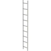 MUNK Günzburger Steigtechnik 62009 Rostfritt stål Schacktstege Montering med verktyg Arbetshöjd (max.): 340 cm