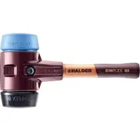 HALDER Gummihammare 3012.082; 80 mm; 325 mm