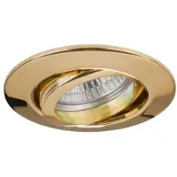 Brumberg 196305 196305 Inbyggnadsbelysning Halogen GX5.3 50 W Guld