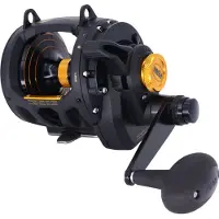 PENN Fishing PENN Havsfiske Rulle Squall Lever Drag 2 Speed Höger (Storlek: 16LW 665m/0.46mm)