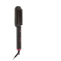 InnovaGoods Brosse de Lissage - - Cestrus - Céramique - 5 Niveaux de Température - Ergonomique svart