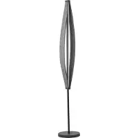 Osram LED golvlampa Decor Flat Felt, Aluminium / grå / zink, Vardagsrum / matsal, Aluminium / grå / zink, Modern, LED-golvlampa