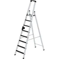 MUNK Günzburger Steigtechnik Günzburger Steigtechnik 41508 Aluminium Klappstege med trappsteg Arbetshöjd (max.): 4 m 11.6 kg