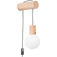 Sollux Vägglampa Nimbi , Ljust trä, Vardagsrum / matsal, Trä, Modern, Vägglampa, vägglampa inomhus