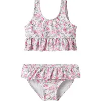 Name it Bikini 'NMFZOLEA' grön / rosa / rosa / off-white