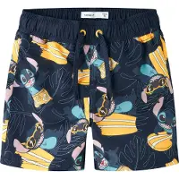 Name it Badshorts - NmmMouritz - Stitch - Marinblå Kavaj - - 2 år (92) - Badkläder