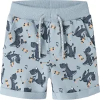 Name it Sweatshorts - NmmVermo - Blue Fog/Dion Skater - - 3 år (98) - Shorts