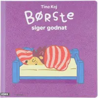 Minisjang - Borste säger godnatt (lyxutgåva) | Tine Kej | Språk: Danska