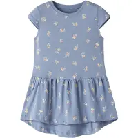 Name it Klänning - Noos - NmfVigga - Purple Visning/Floral Paket - - 5 år (110) - Klänning