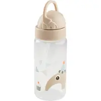 Done by Deer Vattenflaska m. Sugrör - 350 ml - Celebration Sand - - One Size - Vattenflaska