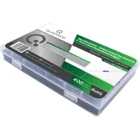 Quadrios 201711P004 metallfilmsmotstånd sortiment axiell 0.5 W 1 % 0411 (400 st)